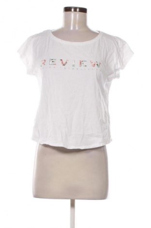 Damen Shirt Review, Größe S, Farbe Weiß, Preis 9,99 €