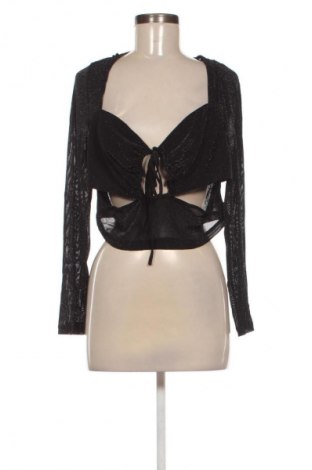 Дамска блуза SHEIN, Размер 3XL, Цвят Черен, Цена 5,62 €