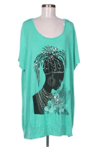 Bluzka damska Unbranded, Rozmiar 3XL, Kolor Zielony, Cena 53,58 zł