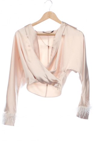 Damen Shirt Zara, Größe XS, Farbe Beige, Preis 14,00 €