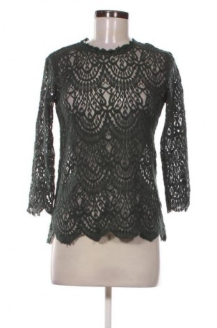 Дамска блуза Zara, Размер S, Цвят Зелен, Цена 6,13 €