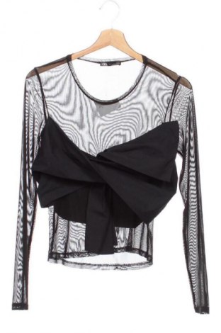 Γυναικεία μπλούζα Zara, Μέγεθος S, Χρώμα Μαύρο, Τιμή 14,00 €