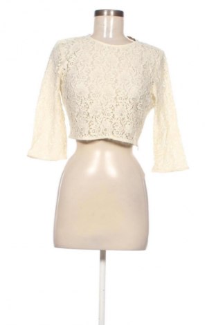 Damen Shirt Zara, Größe M, Farbe Ecru, Preis 10,99 €