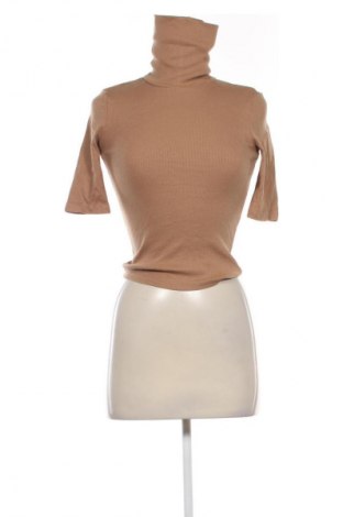 Дамска блуза Zara, Размер S, Цвят Кафяв, Цена 7,66 €