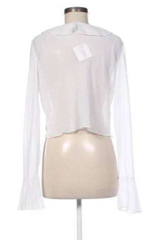 Damen Strickjacke H&M Divided, Größe L, Farbe Weiß, Preis 14,77 €