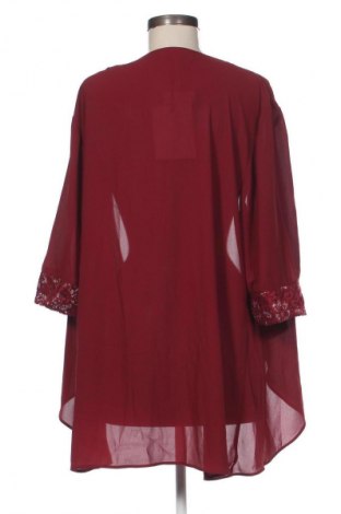 Női kardigán Hanna Nikole, Méret XL, Szín Piros, Ár 35 114 Ft