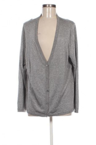 Γυναικεία ζακέτα Marina Sport by Marina Rinaldi, Μέγεθος XL, Χρώμα Ασημί, Τιμή 46,99 €