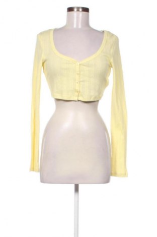 Dámsky kardigán NA-KD, Velikost XS, Barva Žlutá, Cena  1 348,00 Kč
