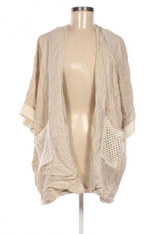 Γυναικεία ζακέτα NEW COLLECTION, Μέγεθος XL, Χρώμα  Μπέζ, Τιμή 21,00 €