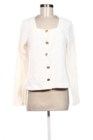 Damen Strickjacke Oviesse, Größe L, Farbe Weiß, Preis € 6,99