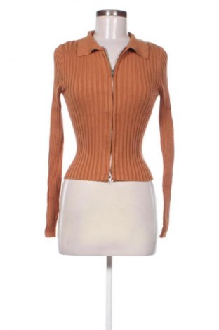 Damen Strickjacke Parallel Lines, Größe M, Farbe Braun, Preis € 20,96