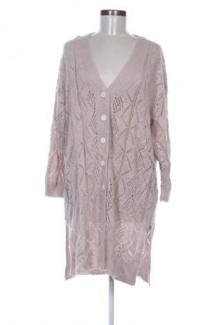 Damski kardigan SHEIN, Rozmiar XL, Kolor Popielaty róż, Cena 27,99 zł
