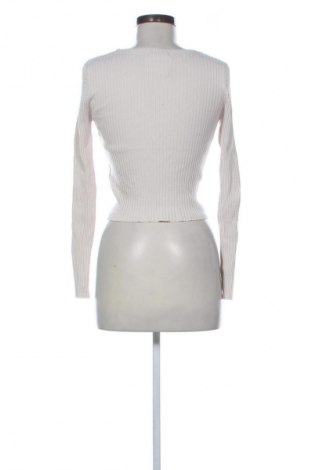 Pulover de femei Stradivarius, Mărime M, Culoare Ecru, Preț 51,99 Lei