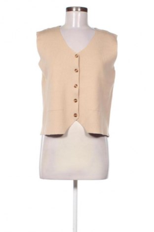 Дамска жилетка Unbranded, Размер M, Цвят Бежов, Цена 14,77 €