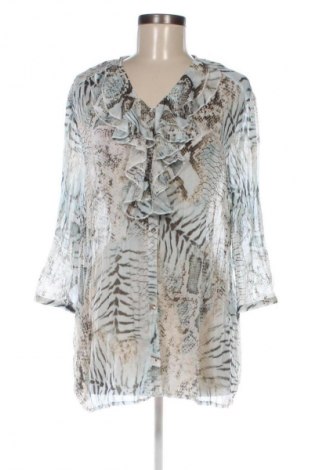 Γυναικείο πουκάμισο Adagio, Μέγεθος XL, Χρώμα Πολύχρωμο, Τιμή 28,20 €