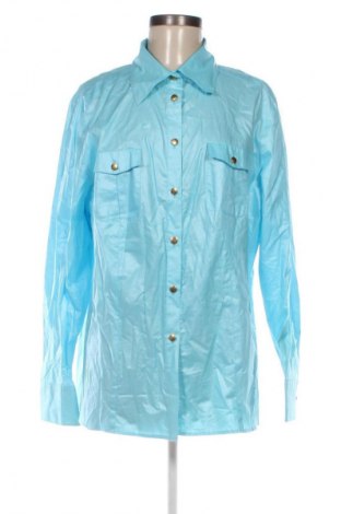 Γυναικείο πουκάμισο Alba Moda, Μέγεθος XL, Χρώμα Μπλέ, Τιμή 11,99 €