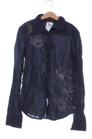 Γυναικείο πουκάμισο Esprit, Μέγεθος XS, Χρώμα Μπλέ, Τιμή 20,91 €