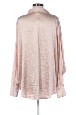 Γυναικείο πουκάμισο H&M, Μέγεθος XXL, Χρώμα  Μπέζ, Τιμή 13,00 €