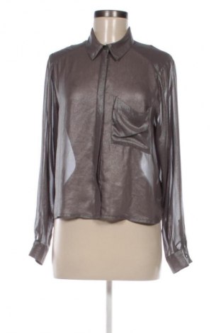 Γυναικείο πουκάμισο H&M, Μέγεθος S, Χρώμα Γκρί, Τιμή 13,00 €