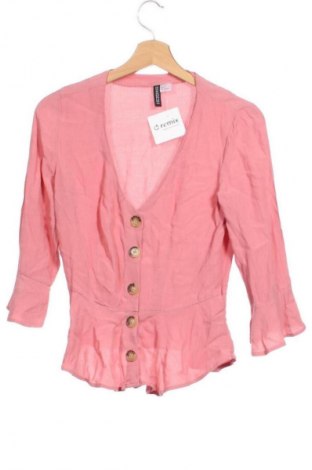 Дамска риза H&M Divided, Размер XS, Цвят Розов, Цена 4,09 €