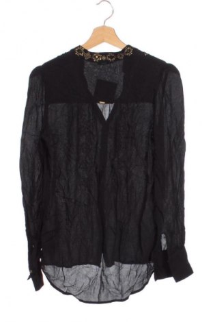 Cămașă de femei IKKS, Mărime XS, Culoare Negru, Preț 56,99 Lei