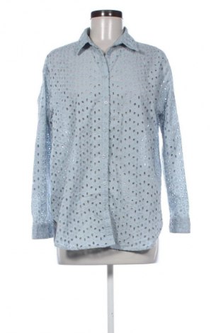 Damska koszula Janina, Rozmiar XL, Kolor Niebieski, Cena 68,44 zł