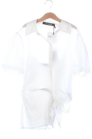 Női ing Karl Lagerfeld, Méret XXS, Szín Fehér, Ár 53 664 Ft
