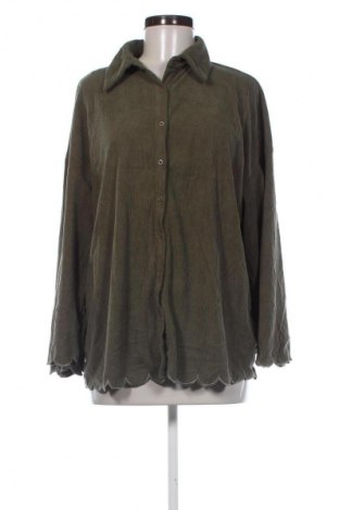 Дамска риза SHEIN, Размер L, Цвят Зелен, Цена 5,11 €