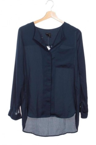 Γυναικείο πουκάμισο Selected Femme, Μέγεθος XS, Χρώμα Μπλέ, Τιμή 24,45 €