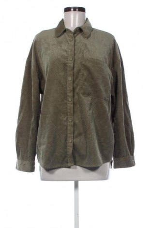 Cămașă de femei Stradivarius, Mărime L, Culoare Verde, Preț 40,99 Lei