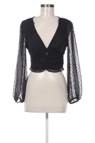 Дамска риза Stradivarius, Размер M, Цвят Черен, Цена 4,09 €