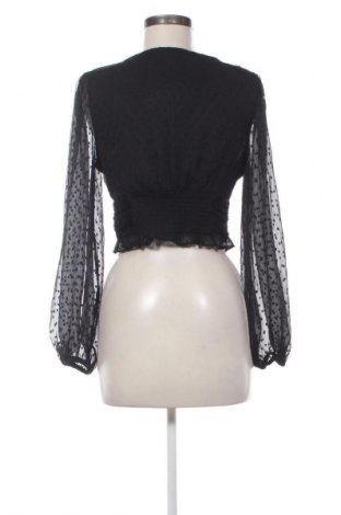 Дамска риза Stradivarius, Размер M, Цвят Черен, Цена 4,09 €