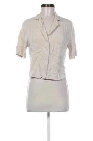 Дамска риза Stradivarius, Размер S, Цвят Бежов, Цена 12,69 €