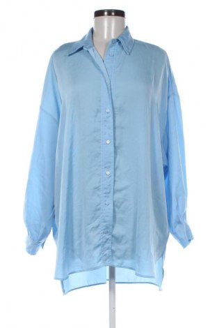 Дамска риза Stradivarius, Размер M, Цвят Син, Цена 12,69 €