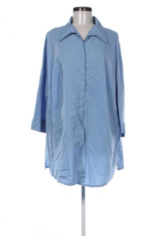 Cămașă de femei Ulla Popken, Mărime 5XL, Culoare Albastru, Preț 141,74 Lei