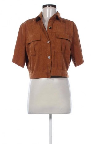 Γυναικείο πουκάμισο Unbranded, Μέγεθος XL, Χρώμα Καφέ, Τιμή 13,00 €