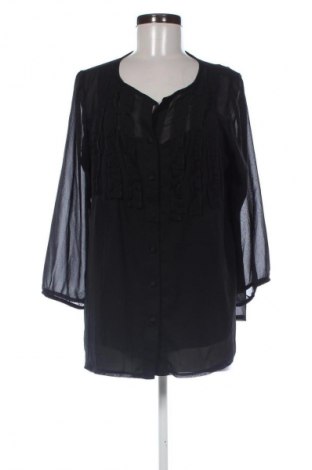 Γυναικείο πουκάμισο Unbranded, Μέγεθος XXL, Χρώμα Μαύρο, Τιμή 12,85 €