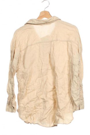Damska koszula Zara, Rozmiar XS, Kolor Beżowy, Cena 37,99 zł