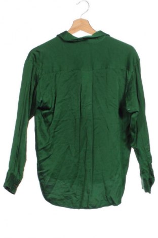 Damenbluse Zara, Größe XS, Farbe Grün, Preis 7,99 €