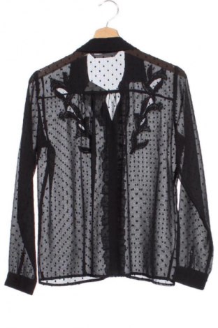 Дамска риза Zara, Размер XS, Цвят Черен, Цена 6,64 €