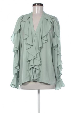 Damenbluse Zara, Größe XL, Farbe Grün, Preis 14,00 €