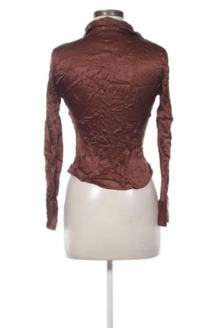 Дамска риза Zara, Размер M, Цвят Кафяв, Цена 8,18 €
