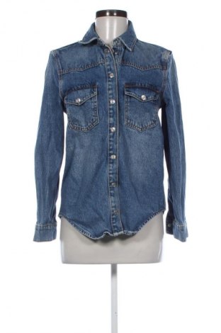 Дамска риза Zara, Размер S, Цвят Син, Цена 14,00 €