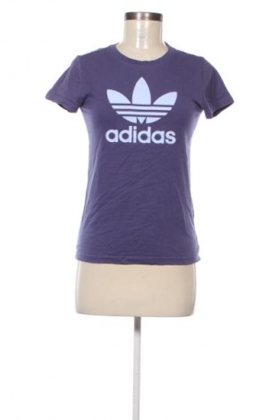 Γυναικείο t-shirt Adidas Originals, Μέγεθος M, Χρώμα Βιολετί, Τιμή 15,99 €