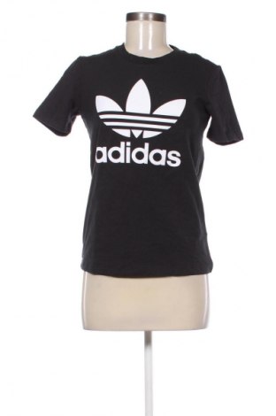 Damen T-Shirt Adidas, Größe XS, Farbe Schwarz, Preis € 14,99