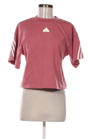 Damski T-shirt Adidas, Rozmiar XS, Kolor Różowy, Cena 57,99 zł