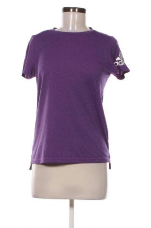 Damski T-shirt Adidas, Rozmiar XS, Kolor Fioletowy, Cena 53,99 zł