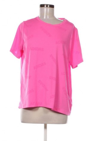 Damski T-shirt Adidas, Rozmiar XXL, Kolor Różowy, Cena 67,99 zł