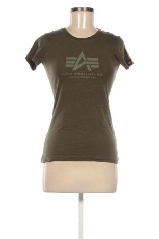 Női póló Alpha Industries, Méret S, Szín Zöld, Ár 5 785 Ft