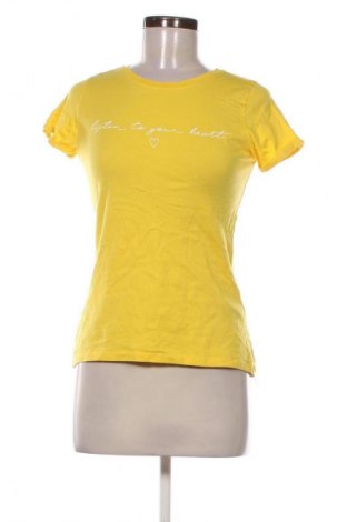 Damen T-Shirt Amisu, Größe XS, Farbe Gelb, Preis 6,99 €